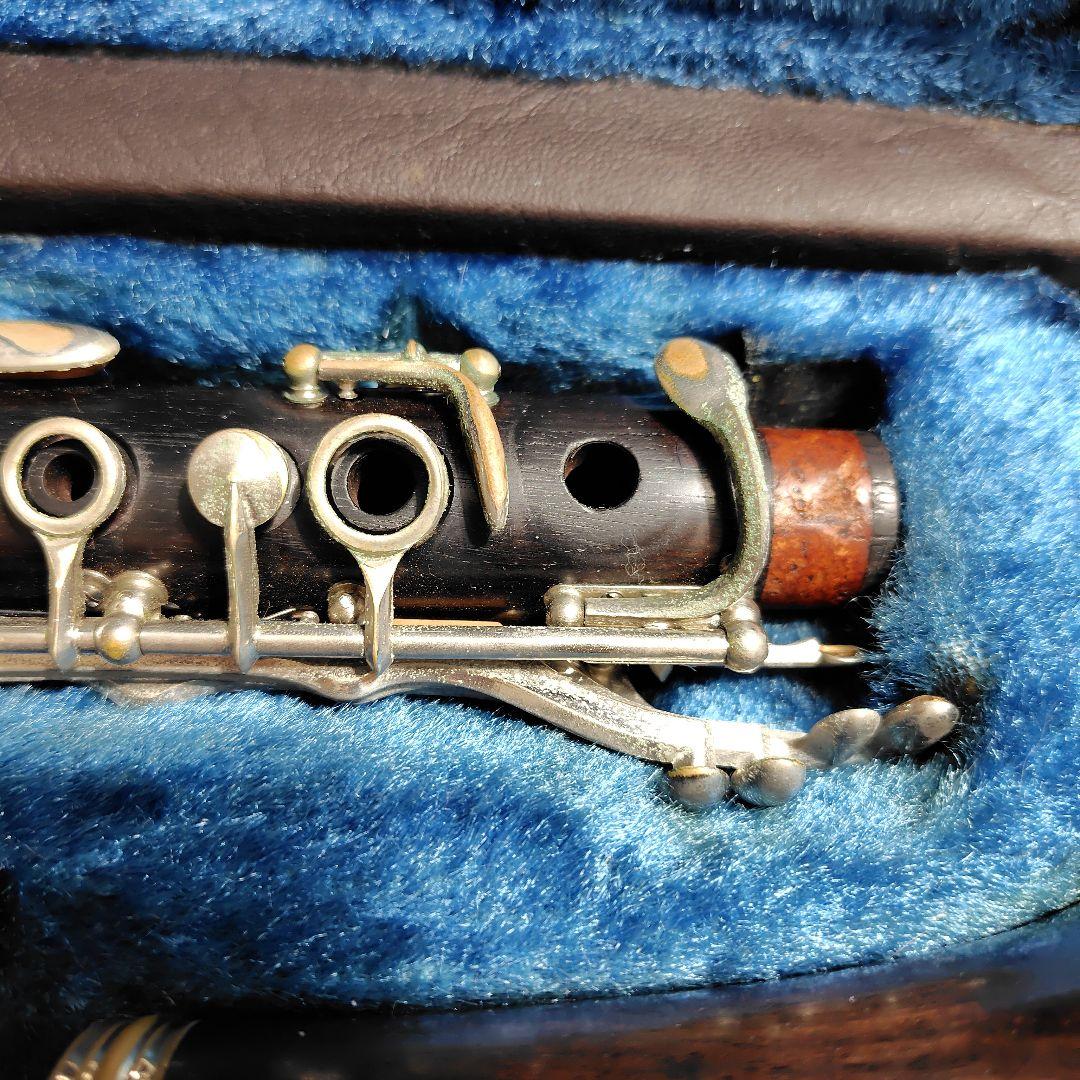 クラリネット　クランポン　Bb　木製　「ジャンク品」