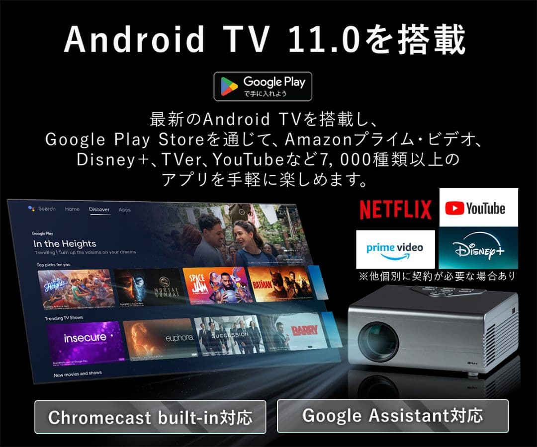 WPJ-500プロジェクター