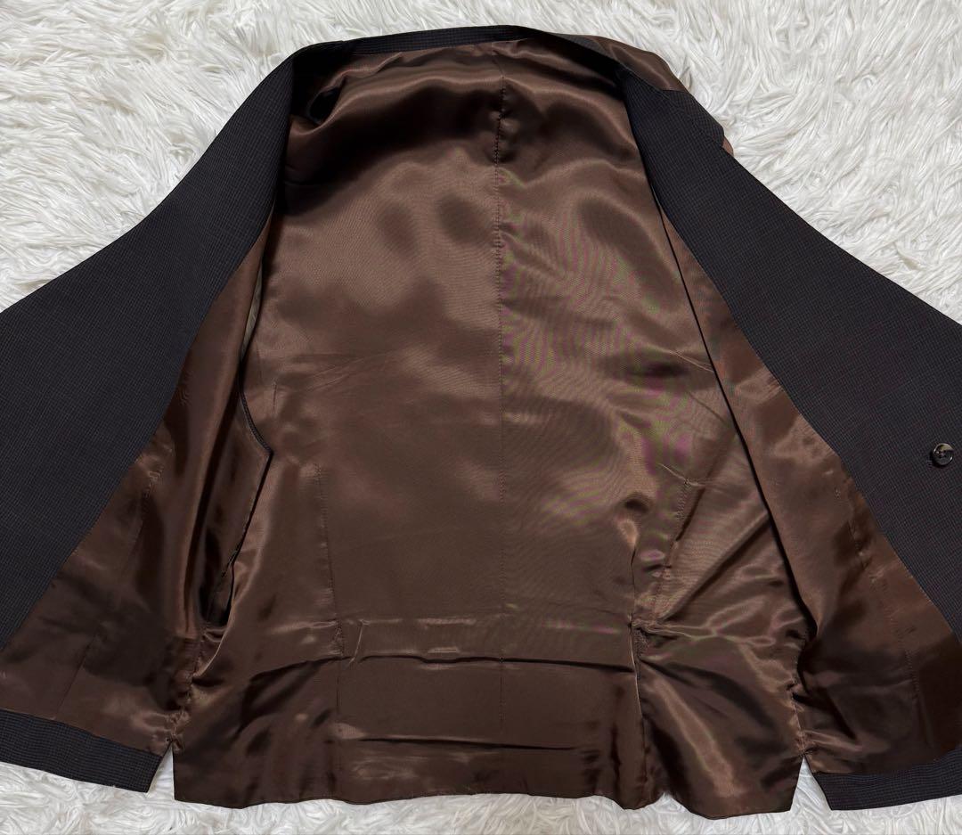 麻布テーラー　スーツセットアップ　3ピース　イタリア製高級生地ゼニヤ