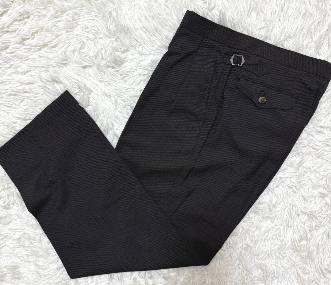 麻布テーラー　スーツセットアップ　3ピース　イタリア製高級生地ゼニヤ