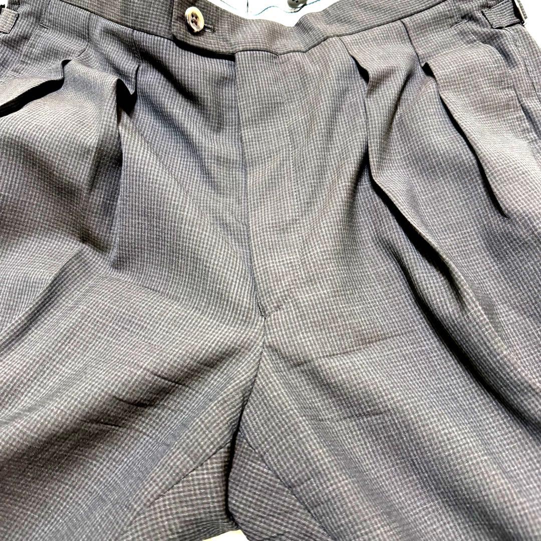 麻布テーラー　スーツセットアップ　3ピース　イタリア製高級生地ゼニヤ