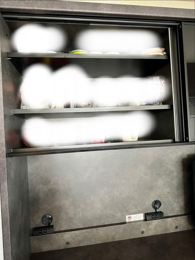 【最終値下】パモウナキッチンボード　4段140 セラミカネロ ECA-1400R