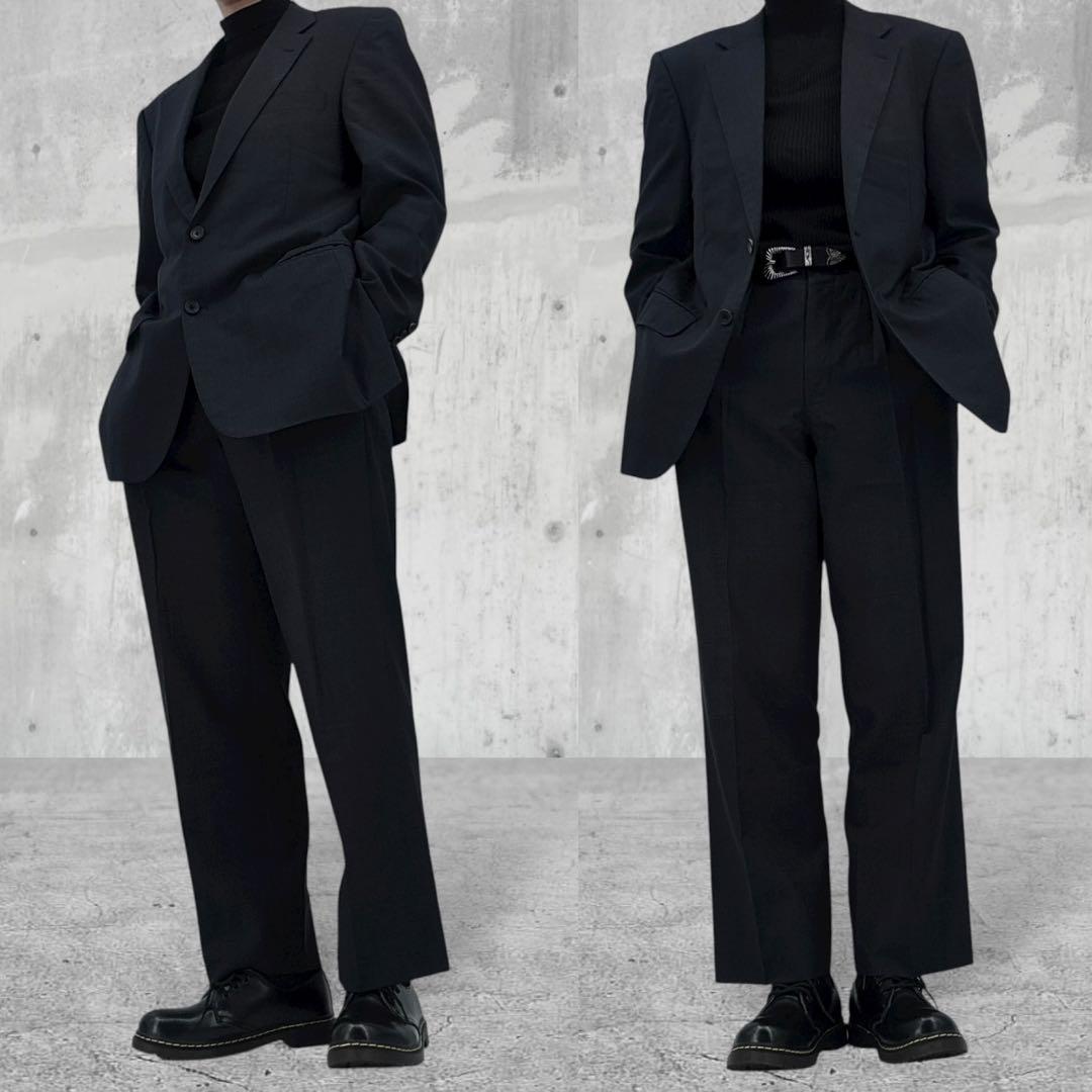 【美品】Burberry バーバリー　スーツ　セットアップ　ジャケット　90s