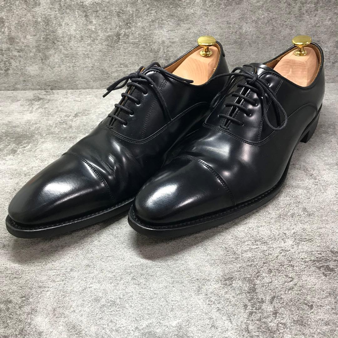 【美品】REGAL 315R 27cm ブラック 内羽根 ストレートチップ