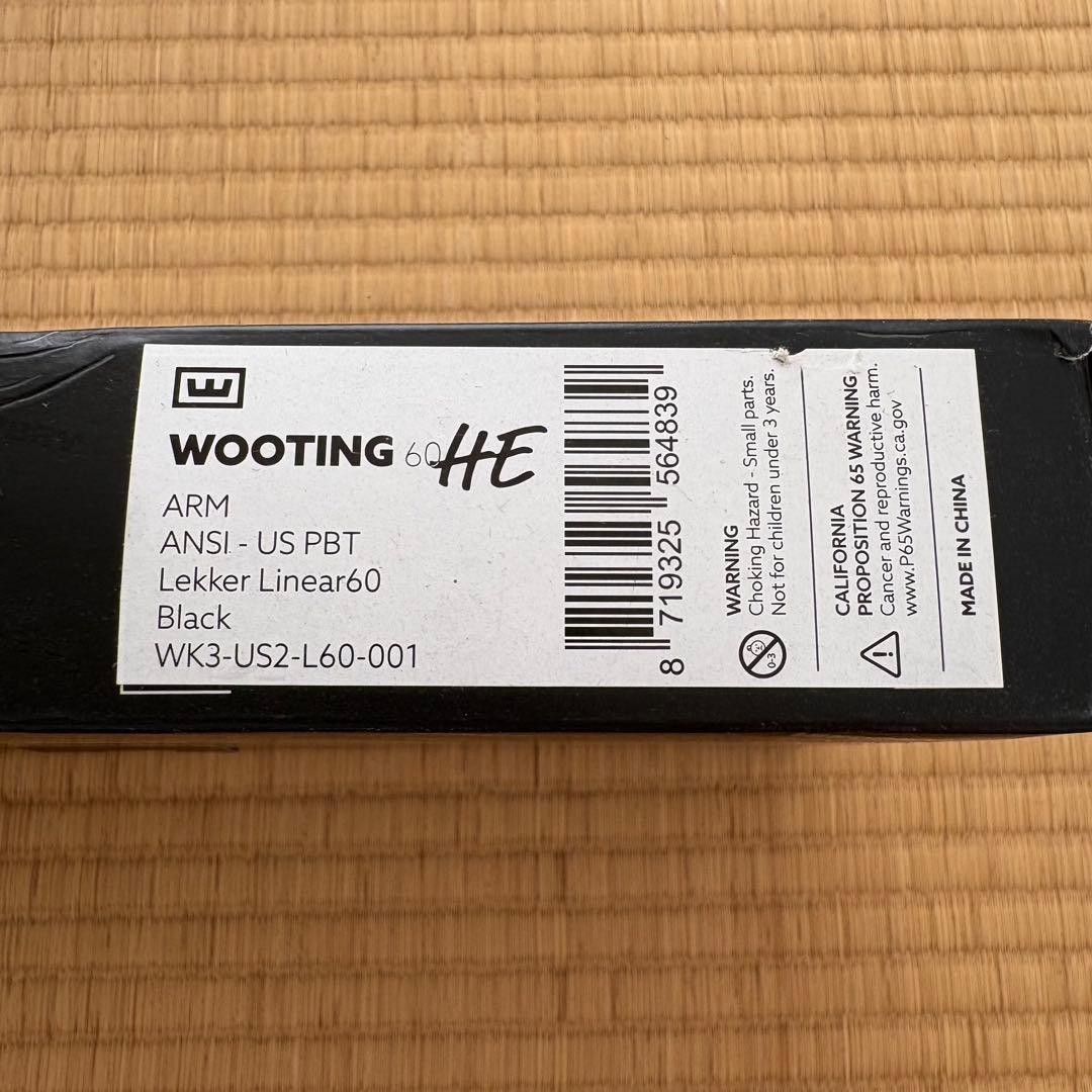 【カスタム品】WOOTING 60HE