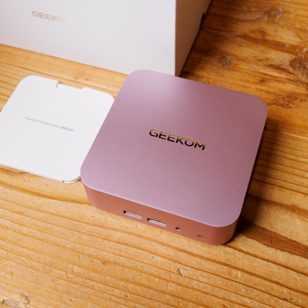GEEKOM A6 ミニPC Ryzen7 32MB 1TB ピンク