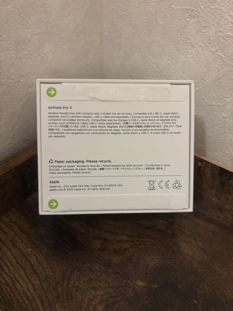 新品未開封　Apple Air Pods Pro3