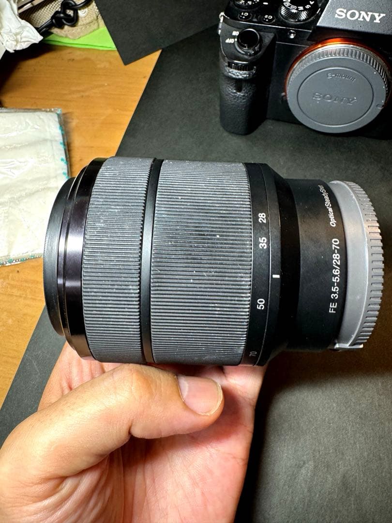 【中古】α7 Ⅱズームレンズキット　バッテリー4個