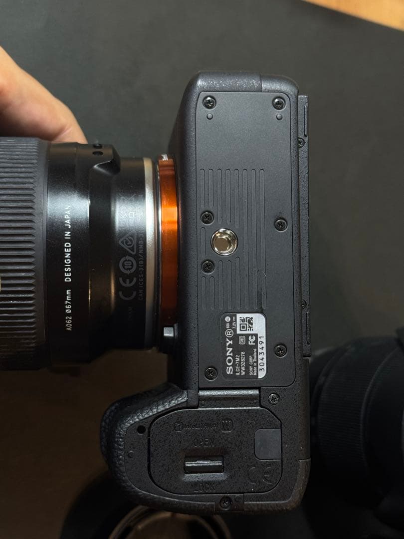 【中古】α7 Ⅱズームレンズキット　バッテリー4個