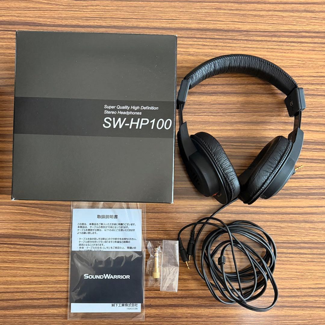 SOUNDWARRIOR SW-HP100 ヘッドフォン