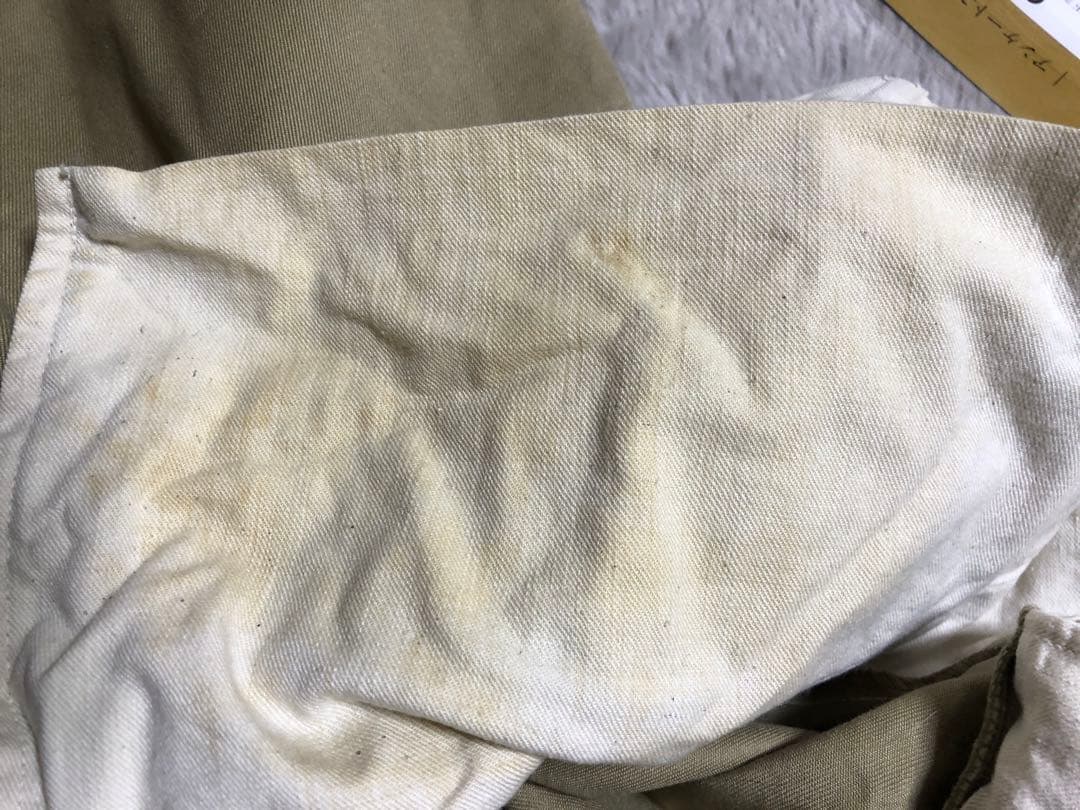 50's usarmytrousers 軍チノパンm45カーキアーミーチノ