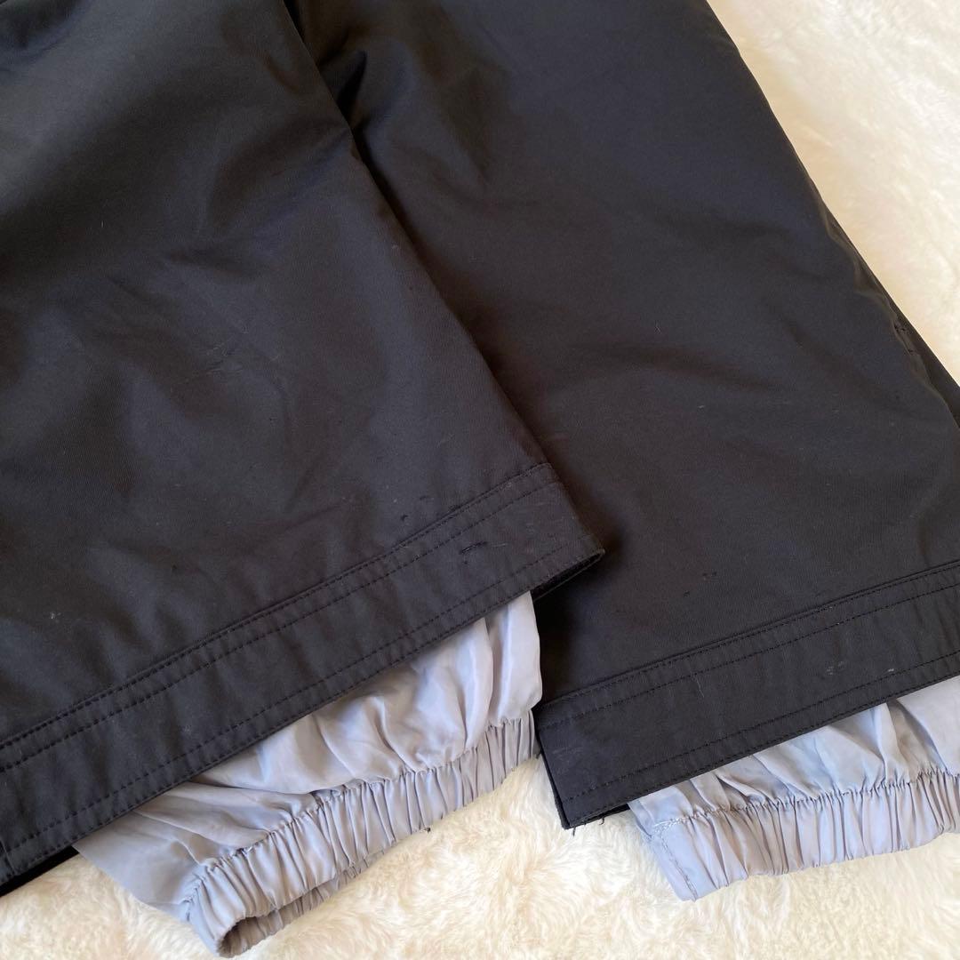 デサント　キッズ　スキーウェア　セットアップ　上下　150 黒　緑