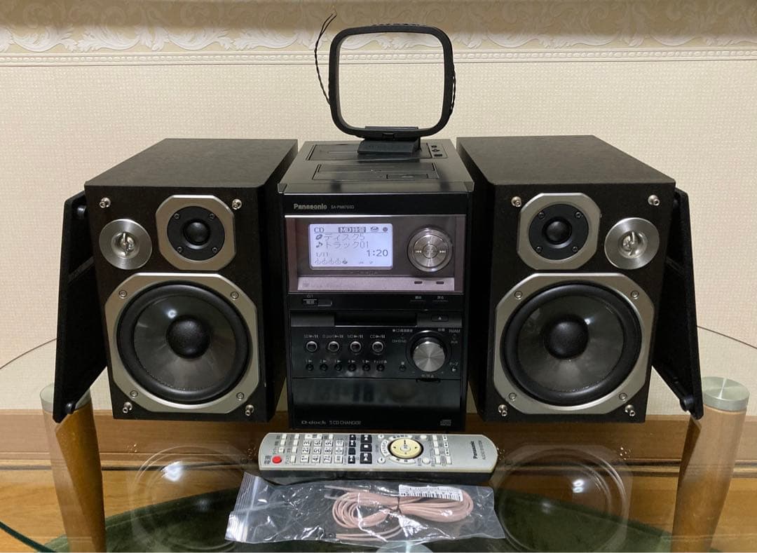 【美品】パナソニック 複合機コンポ SA-PM670SD ・PM870スピーカー