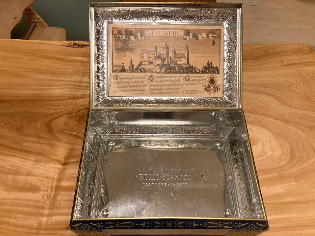 【ビンテージ】特大ボックス2個セット　ドイツ　ニュルンベルクより