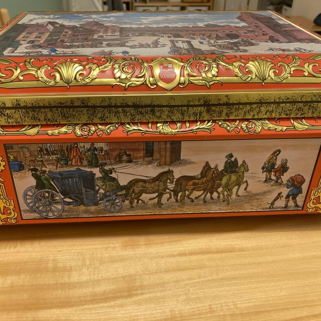 【ビンテージ】特大ボックス2個セット　ドイツ　ニュルンベルクより