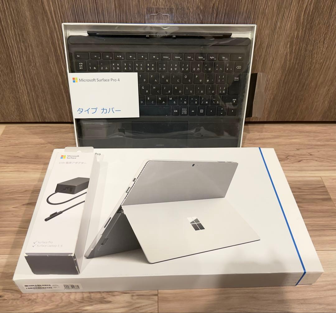 Microsoft Surface Pro 4タブレット キーボード付き