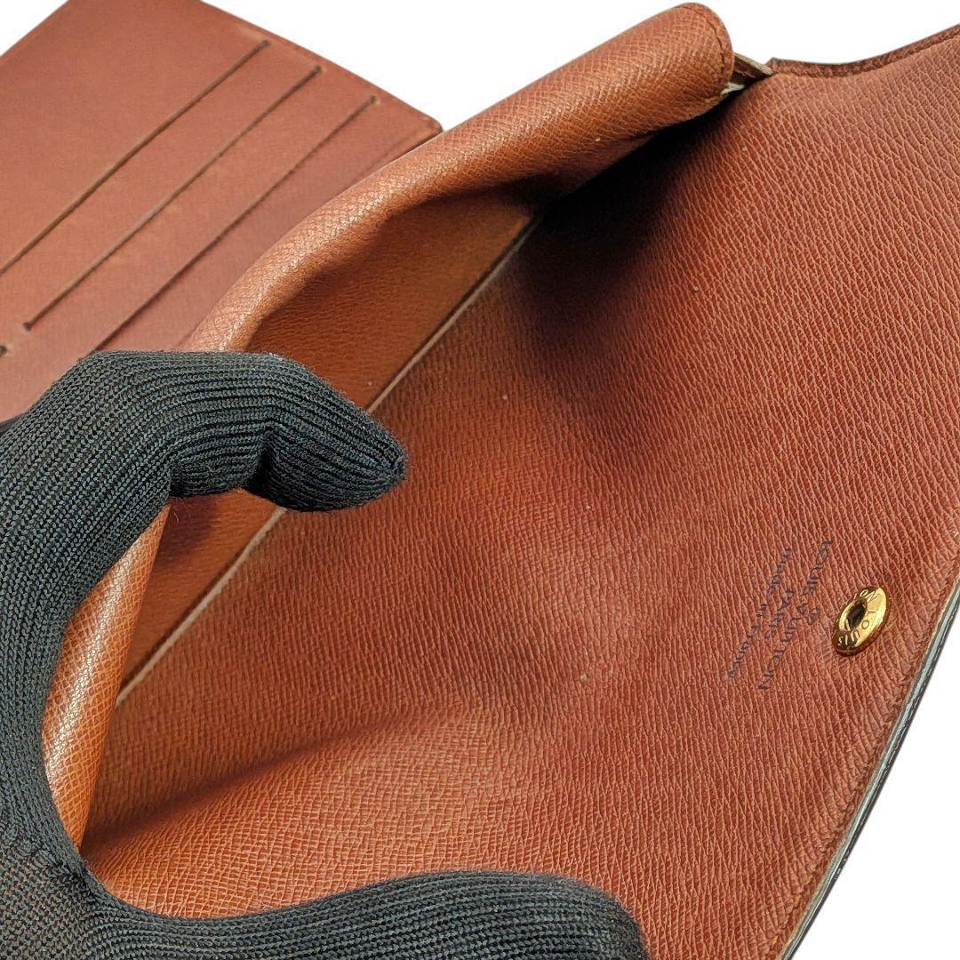 【美品】ルイヴィトン ポルトトレゾール インターナショナル モノグラム 長財布