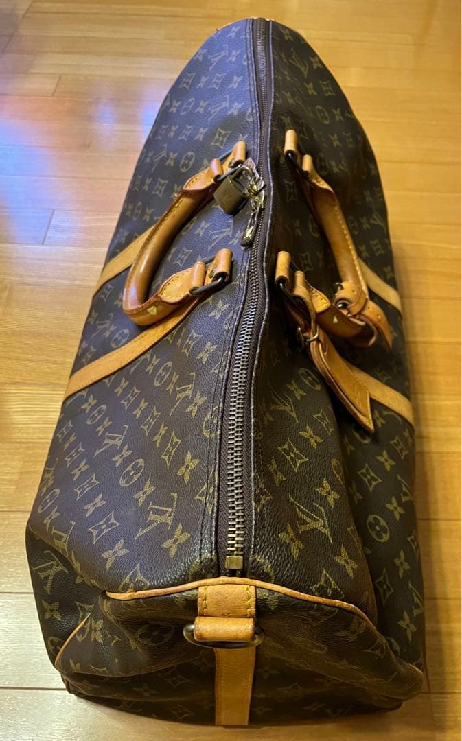 【直営店購入】“旅行にプレゼントに”極美品ルイヴィトン　モノグラム キーポル55