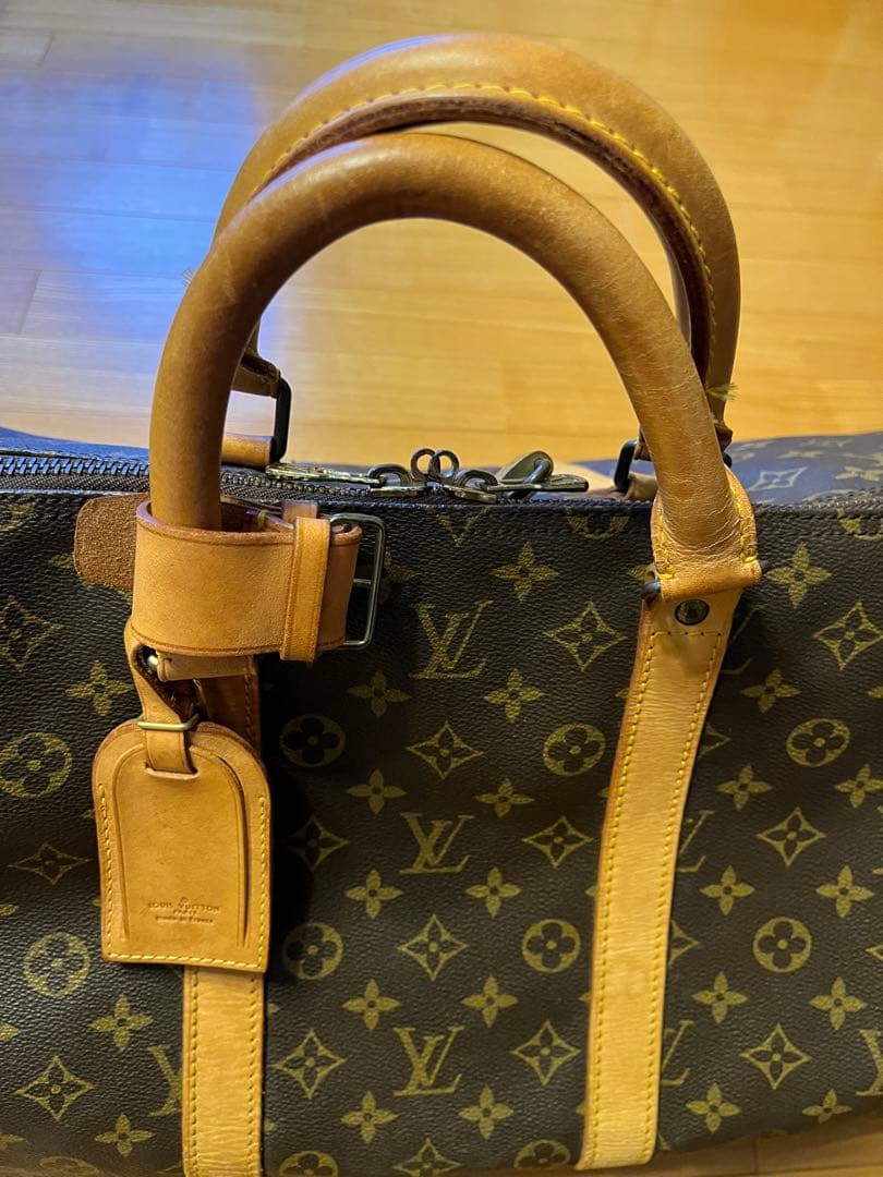 【直営店購入】“旅行にプレゼントに”極美品ルイヴィトン　モノグラム キーポル55