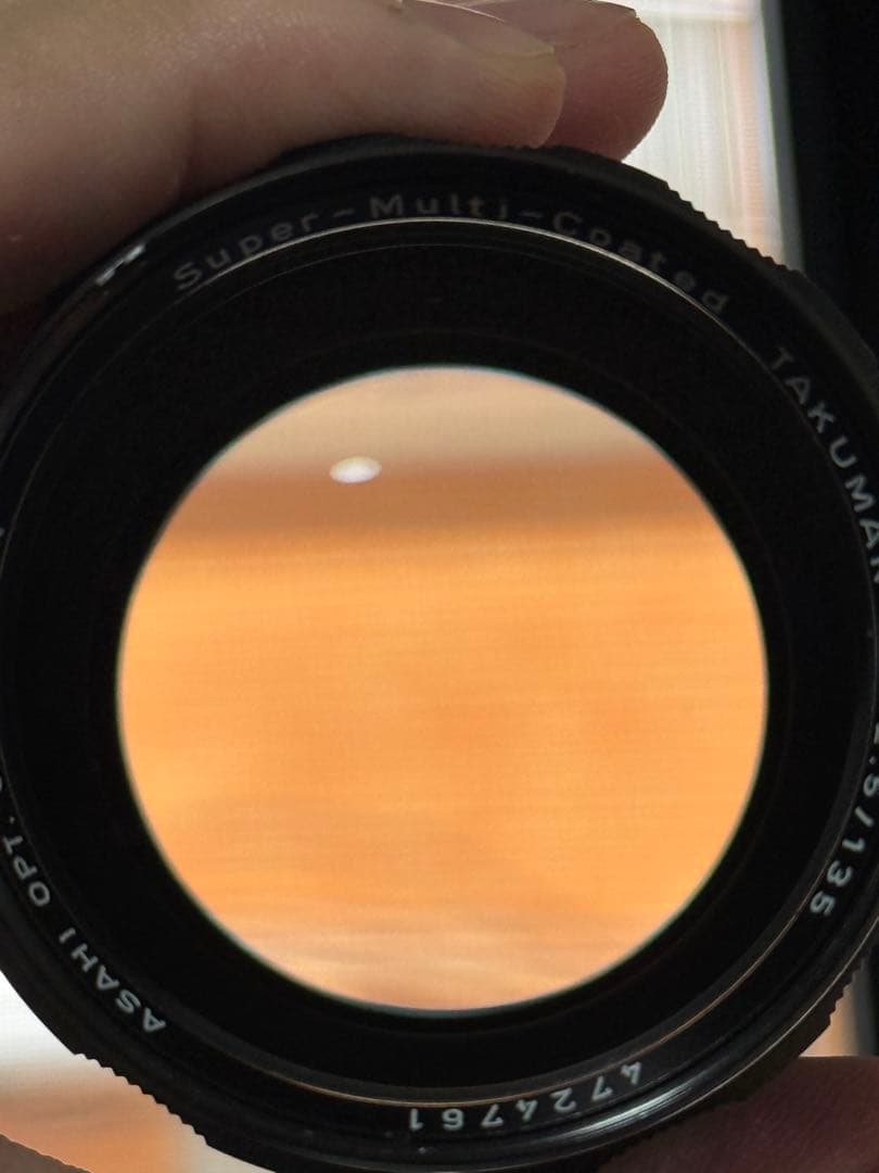 レンズ(単焦点) asahi pentax smc takumar 135mm f2.5 m42