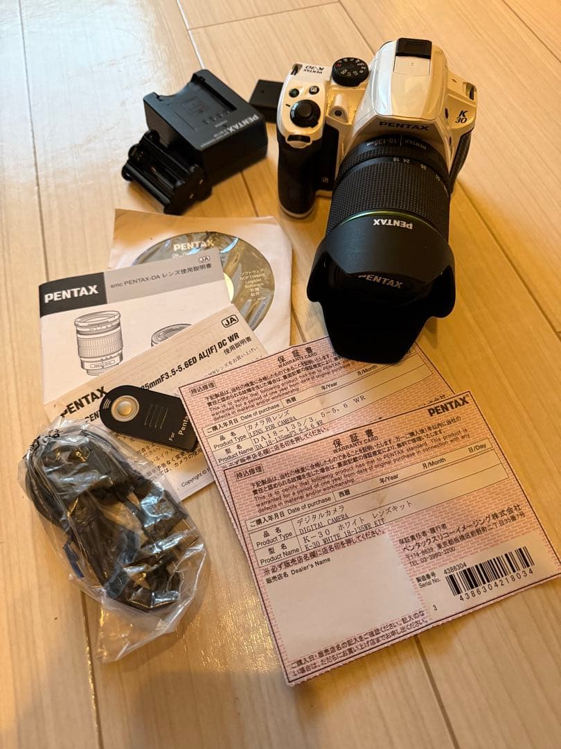PENTAX デジタル一眼レフ K-30 DA18-135/3.5-5.6WR