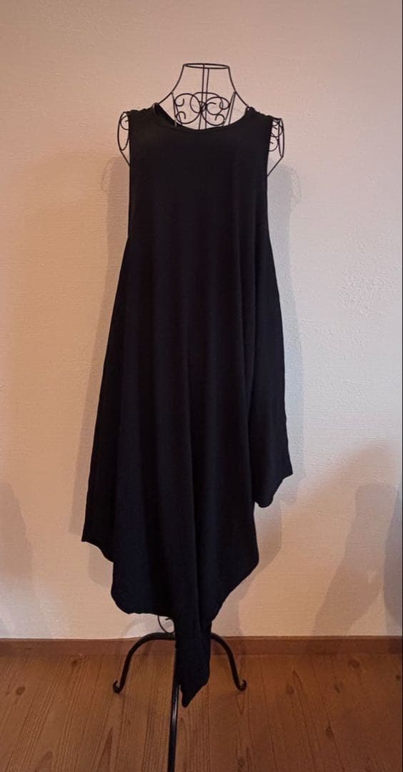 ヨウジヤマモト　LIMI feu ブラックノースリーブチュニック