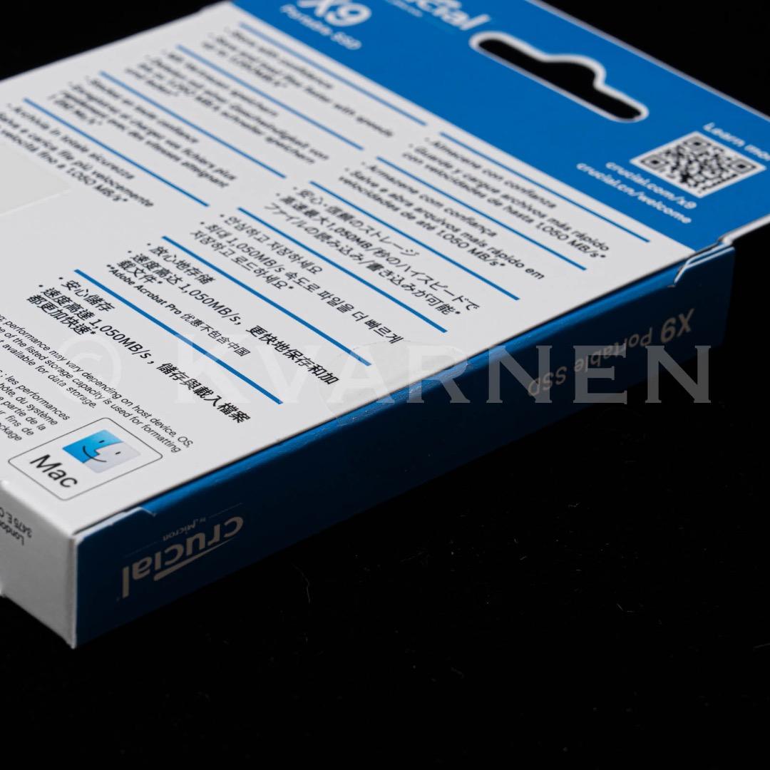 未開封品 Crucial X9 ポータブルSSD 4TB