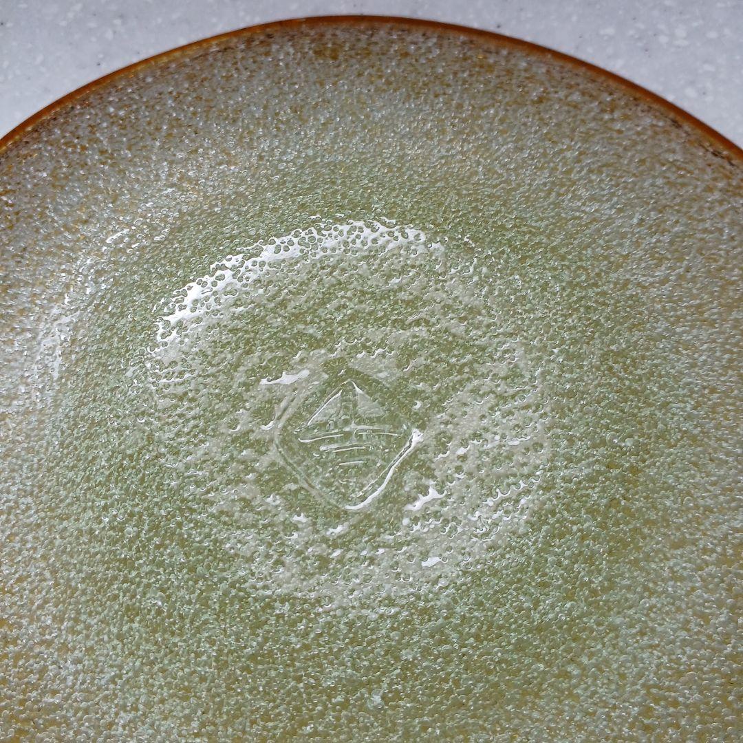 稲嶺盛吉　琉球ガラス　ガラス皿