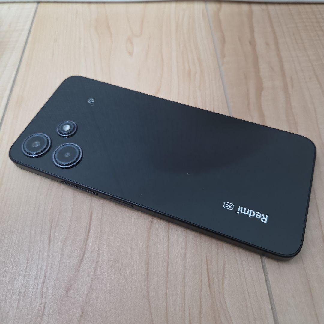 【美品】Redmi 12 5G 128GB SIMフリー ブラック ケース付き
