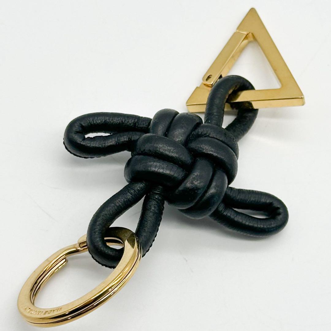 ボッテガ ヴェネタ トライアングル キーホルダー キーリング バッグチャーム