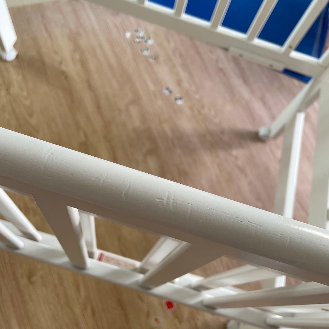 n*済様 KATOJIハイポジションミニベッドアーチ　ホワイト