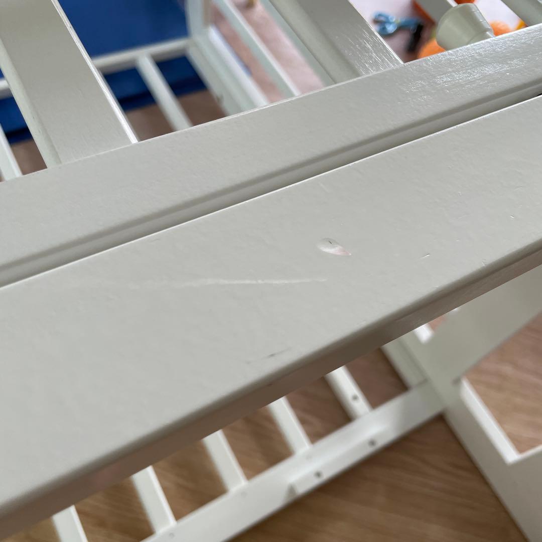 n*済様 KATOJIハイポジションミニベッドアーチ　ホワイト