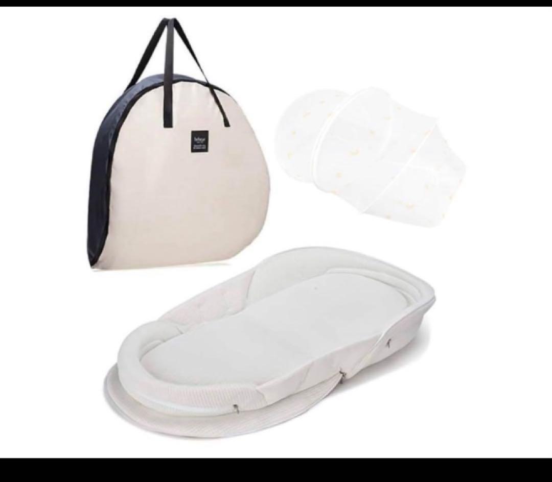 ベビー布団セット 軽量 収納バッグ付き