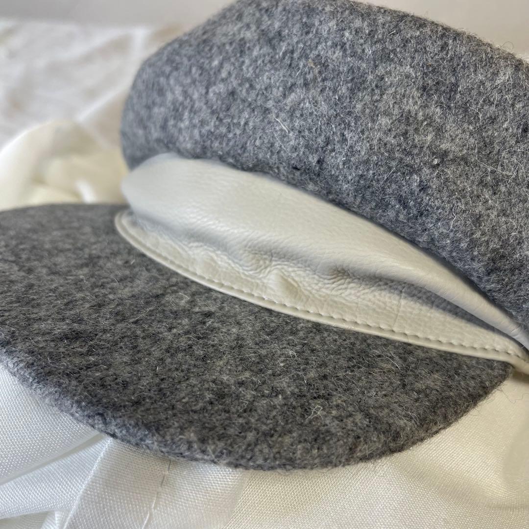 エルメス2021AWキャスケット ダニ　グレー　57