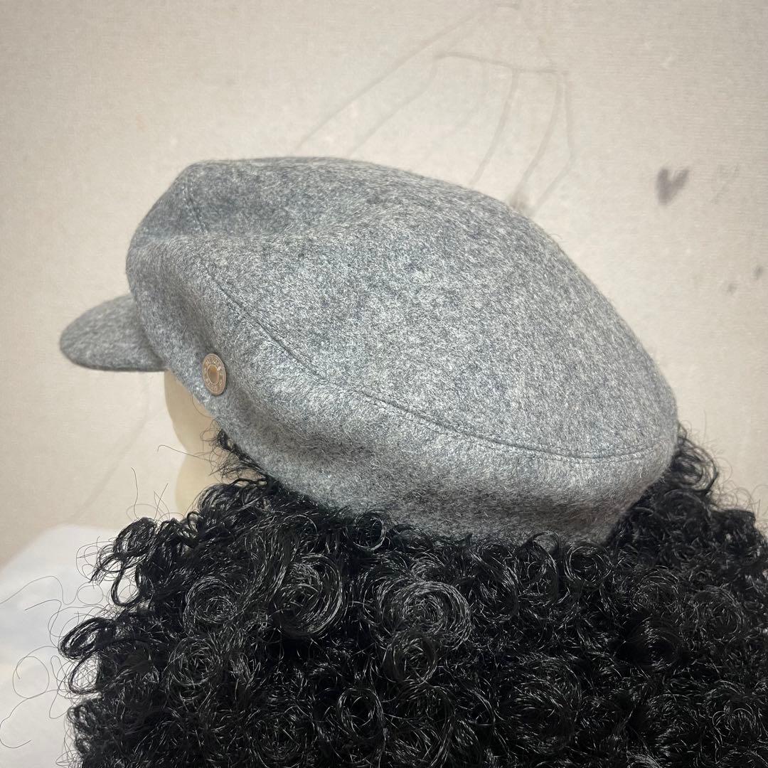 エルメス2021AWキャスケット ダニ　グレー　57