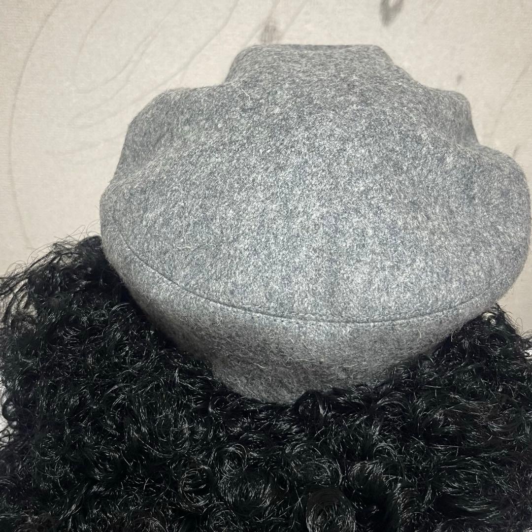 エルメス2021AWキャスケット ダニ　グレー　57