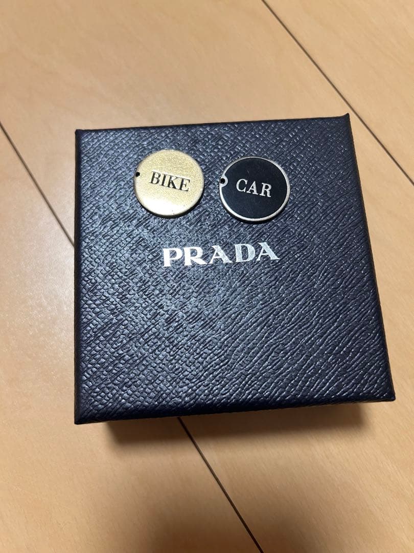 「PRADA」キーリング　カラビナ