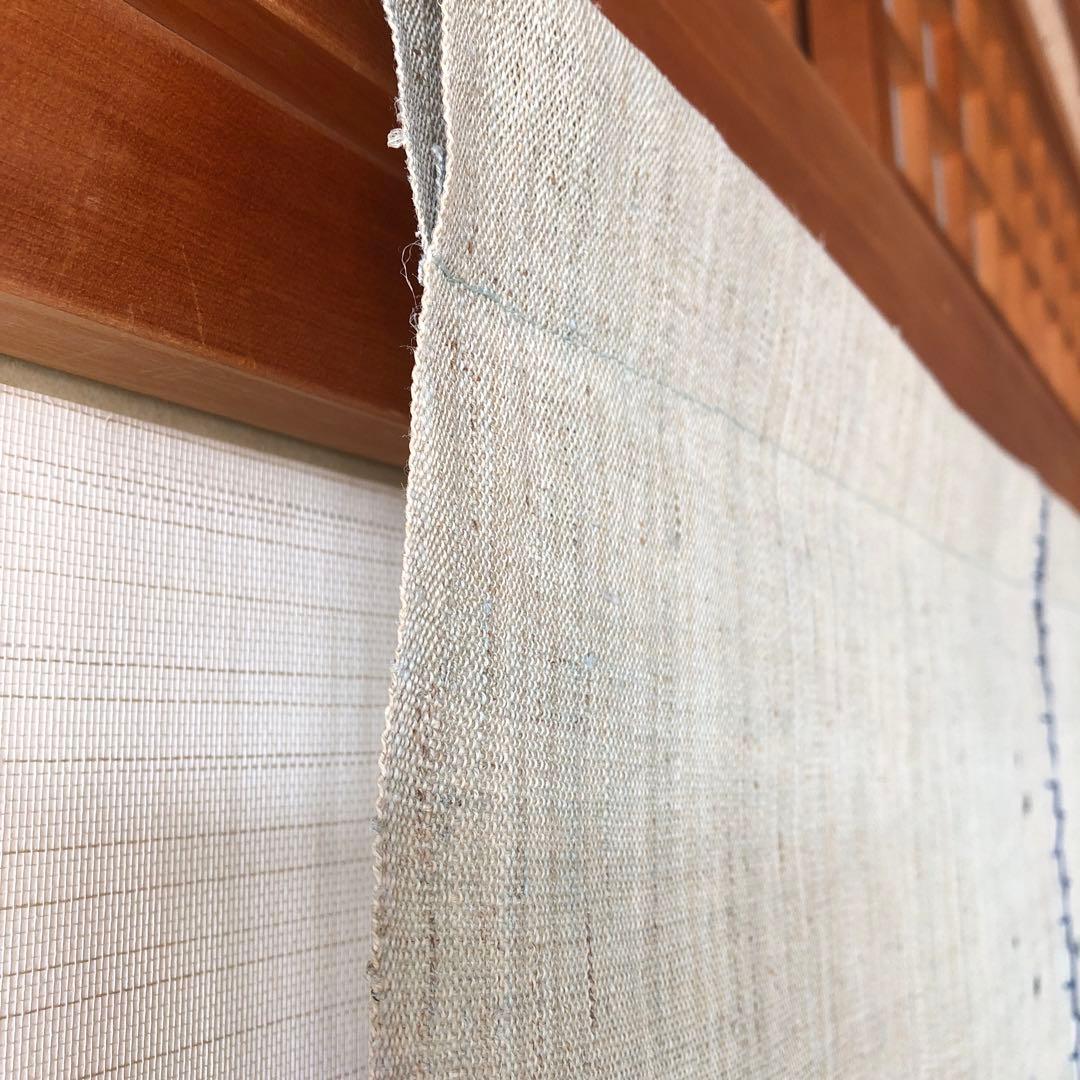 【新品】　作家作品　のれん　「涼」　うぐいす色