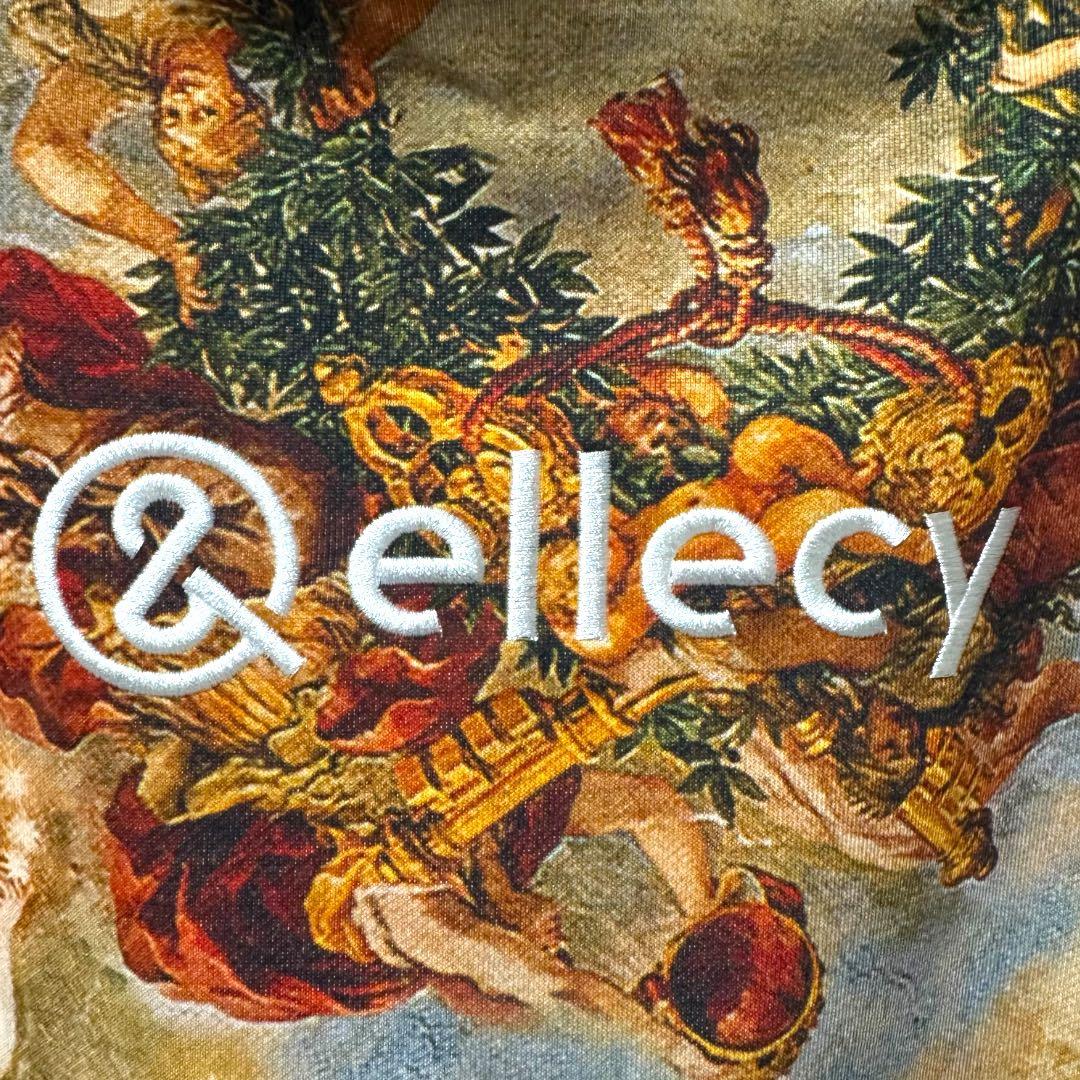 1674◆希少 &ellecyアンドエルシーテンカイパーカー天界パーカー 総柄