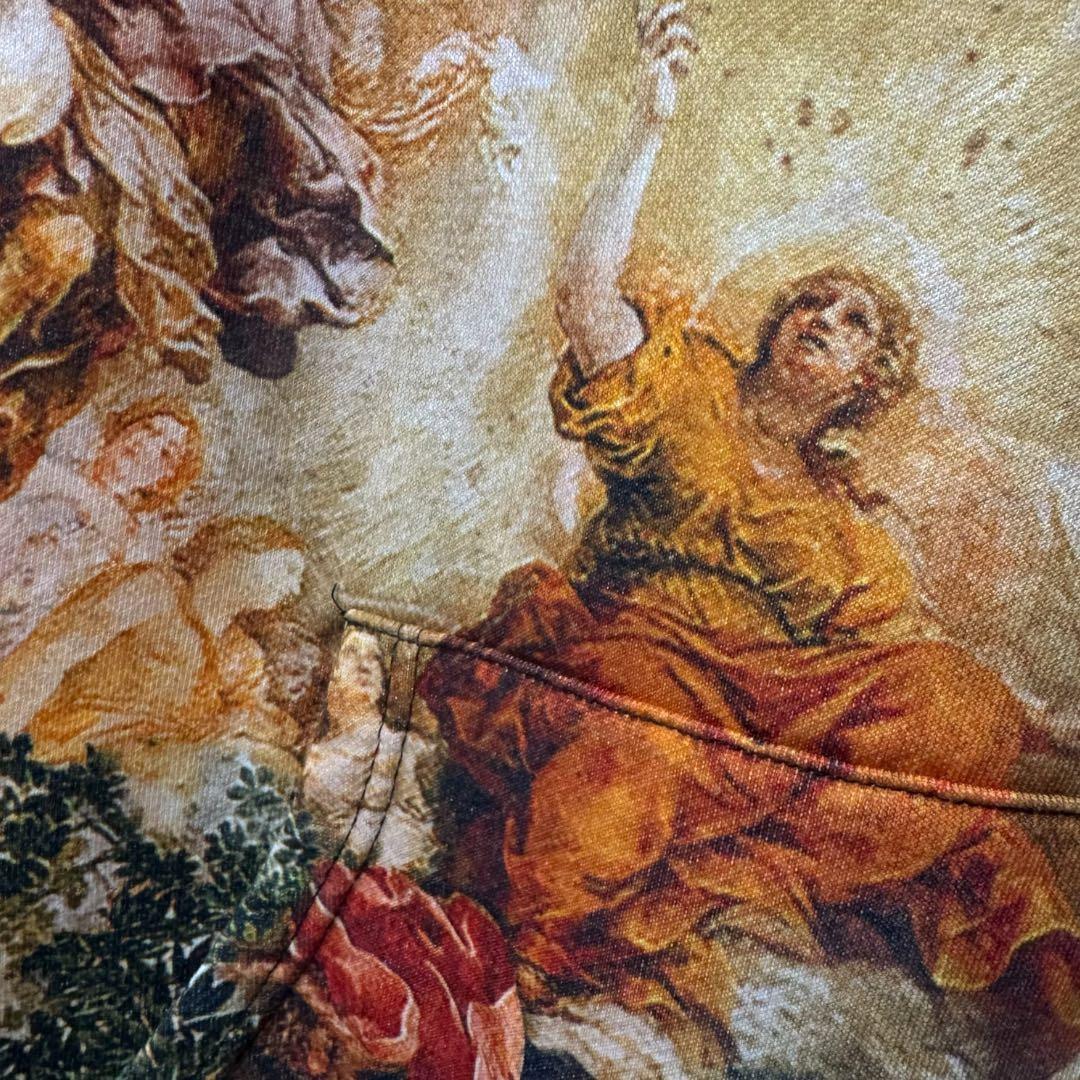 1674◆希少 &ellecyアンドエルシーテンカイパーカー天界パーカー 総柄