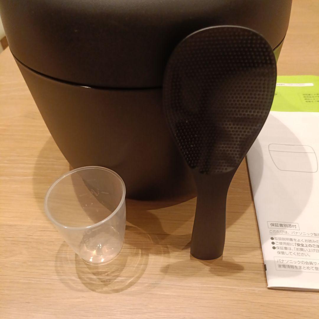 【超美品】Panasonic SR-H10B-K IH炊飯器 5.5合ブラック