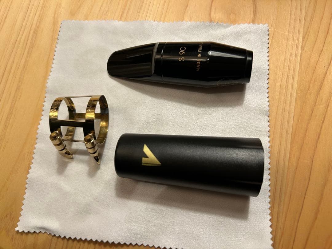 3点セット アルトサックスマウスピース S90 180＋リガチャー＋キャップ