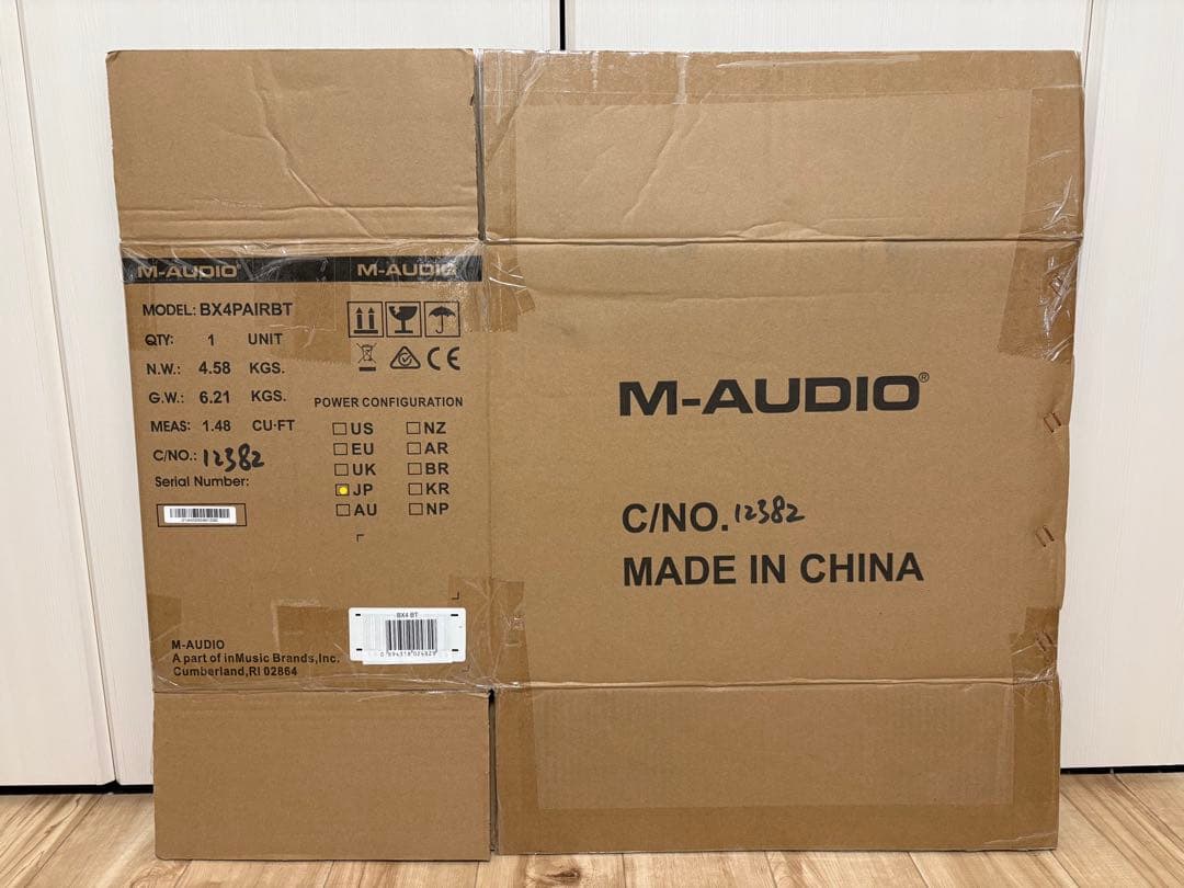 【動作◎美品】M-AUDIO BX4BT Bluetooth スピーカー