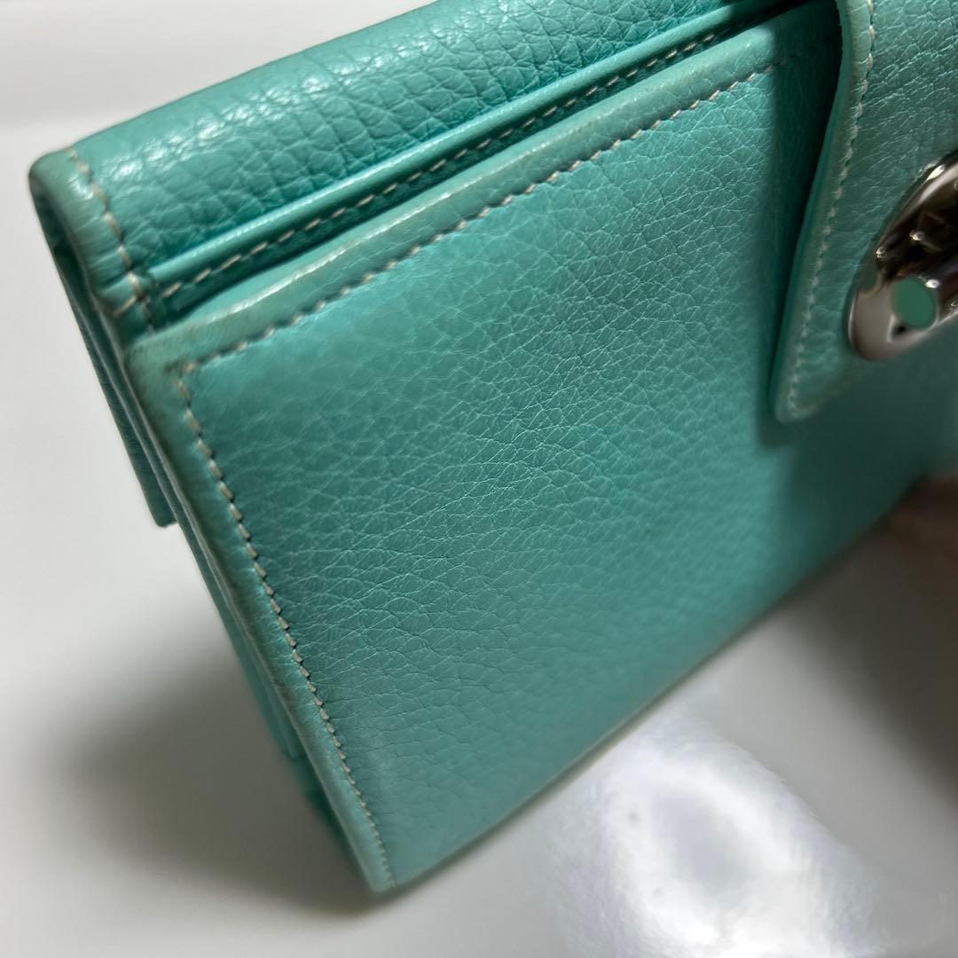 Tiffany ティファニーターンロック長財布【ティファニーブルー箱無し発送】