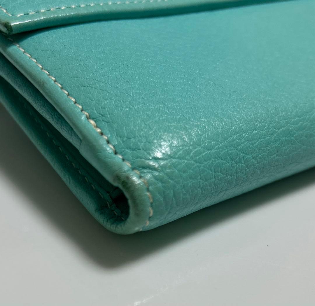 Tiffany ティファニーターンロック長財布【ティファニーブルー箱無し発送】