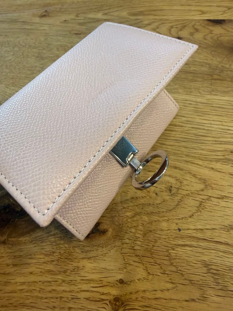 ブルガリ　30421 名刺入れカードケース　ピンク