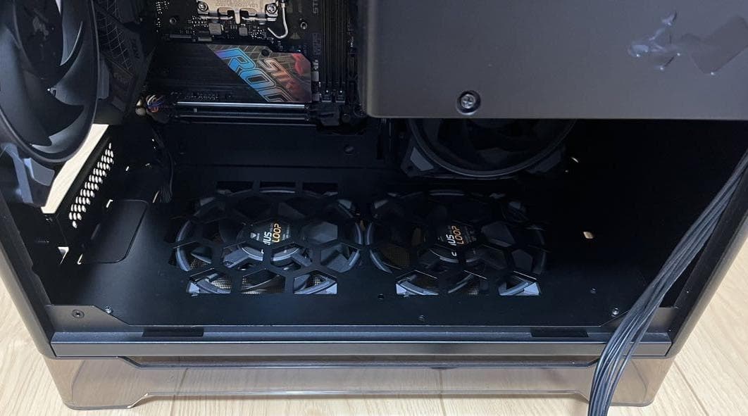 自作PC　itx ケース　マザーボード　CPUクーラーセット