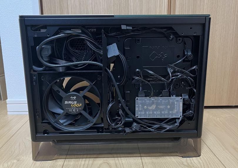 自作PC　itx ケース　マザーボード　CPUクーラーセット