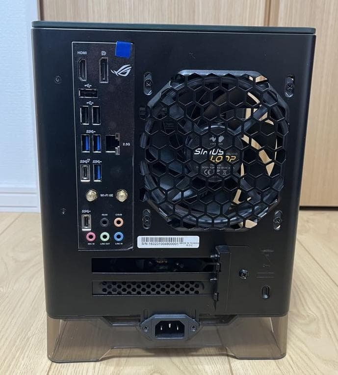 自作PC　itx ケース　マザーボード　CPUクーラーセット
