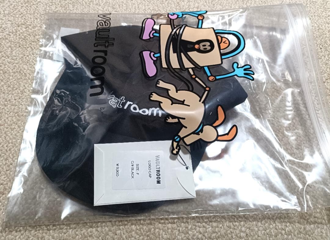 帽子 vaultroom LOGO CAP / BLK